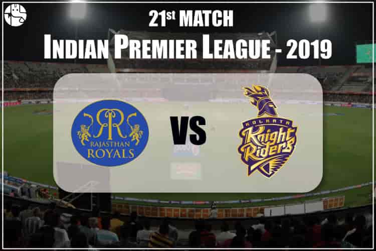 RR vs KKR IPL 21nd Match Prediction