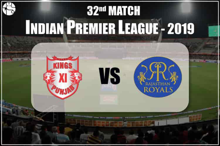 KXIP vs RR IPL 32nd Match Prediction