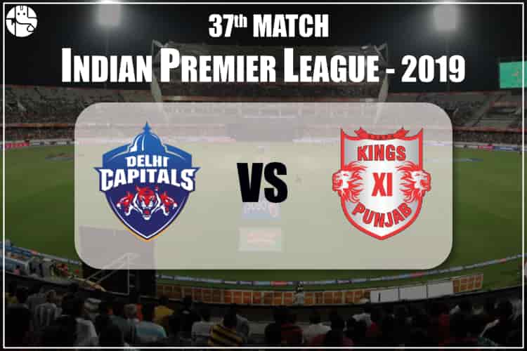 DC vs KXIP IPL 37th Match Prediction