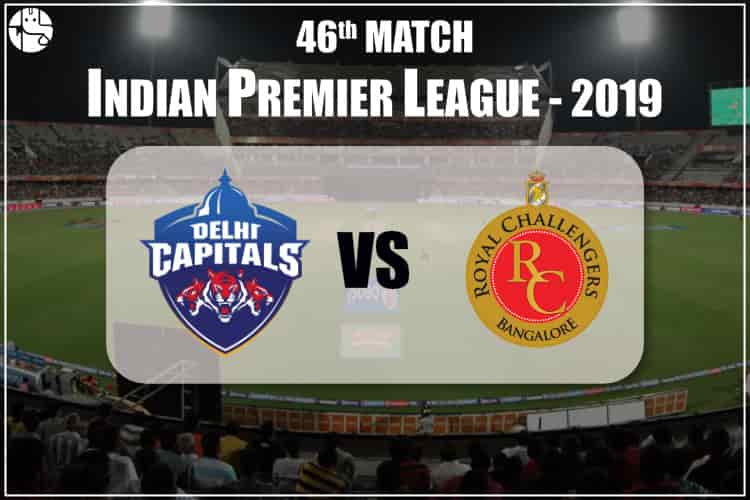 DC vs RCB IPL 46th Match Prediction