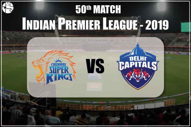CSK vs DC IPL 50th Match Prediction