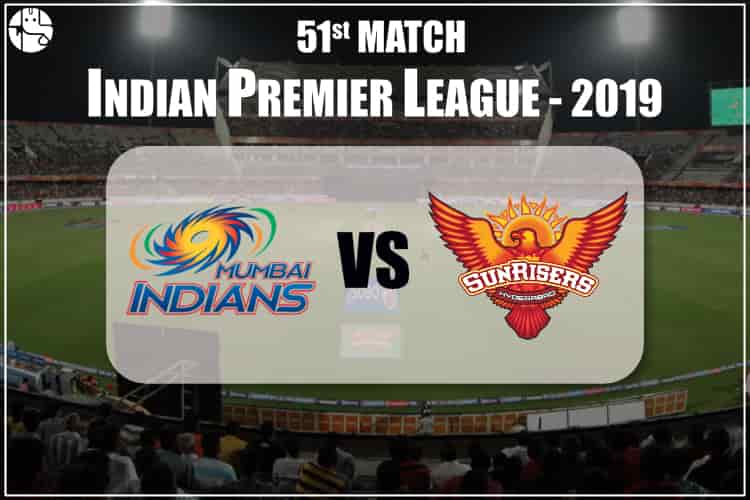 MI vs SRH IPL 51st Match Prediction