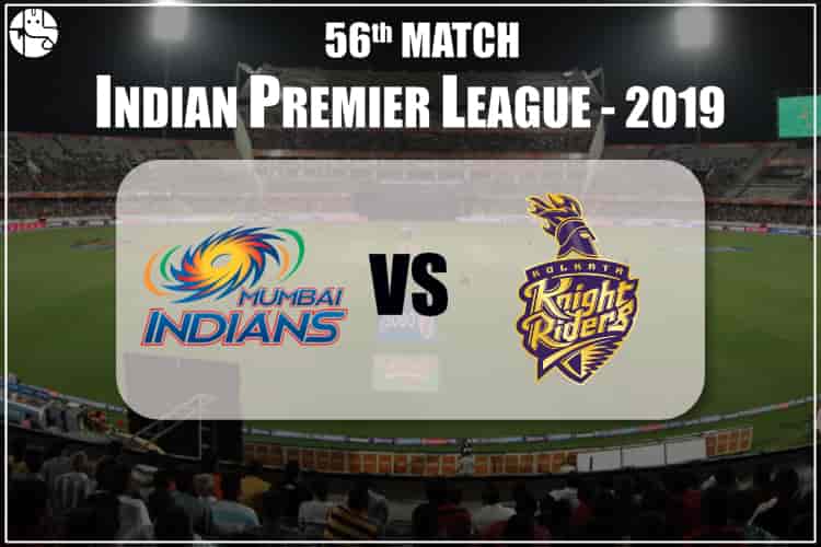 KKR vs MI IPL 56th Match Prediction