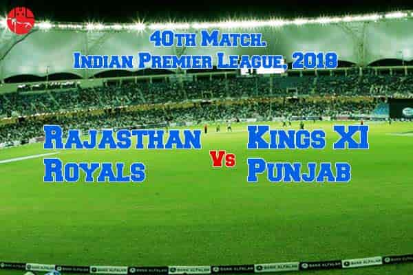 Rajasthan Royals v Kings XI Punjab