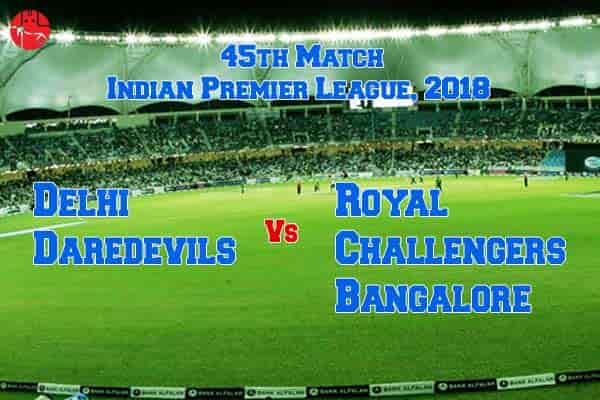 Delhi Daredevils vs Royal Challengers Bangalore