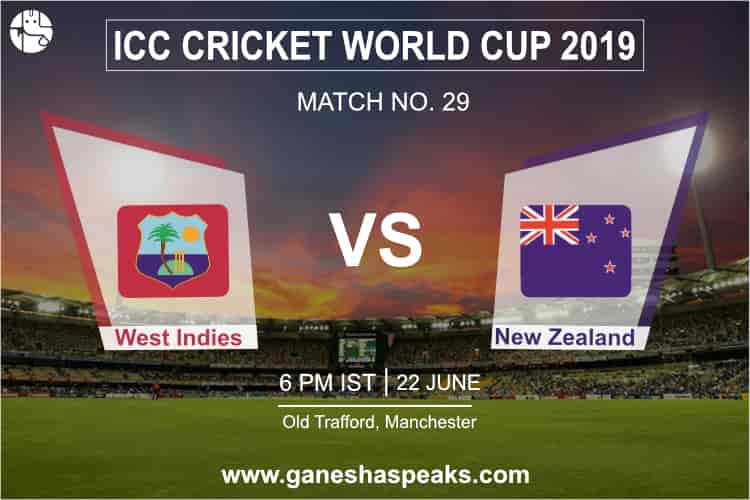  West Indies vs New Zealand Match Prediction