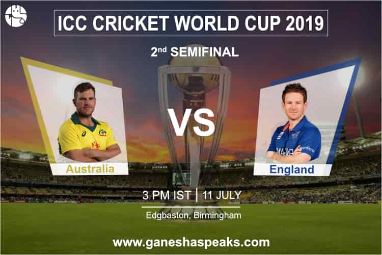 Australia vs England - Semi Final Match Prediction