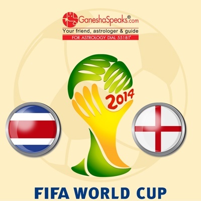 FIFA World Cup – Costa Rica Vs England