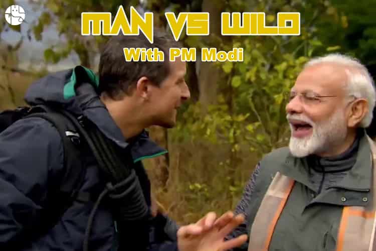 PM Modi goes on wild adventure