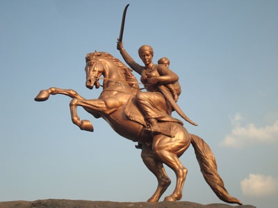 The Great Rani of Jhansi is a perfect embodiment of Courage and 'Nari-Shakti'! - GaneshaSpeaks
