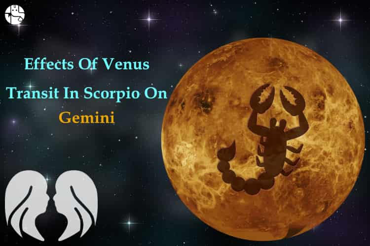 Venus transit in Scorpio