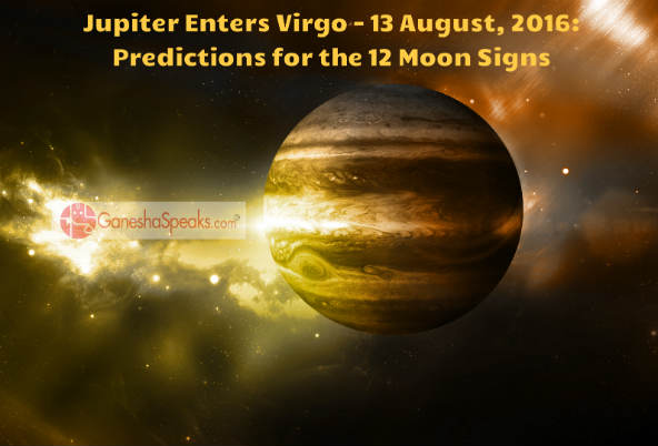Professor Jupiter Moves To Logical Virgo: An Enric...riod Of Intellectual Refinement - GaneshaSpeaks