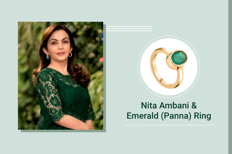 Nita Ambani- Emerald (Panna)