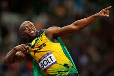 Stars gift grace, stability and strength to Usain Bolt