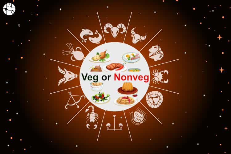 eating non veg food in astrology