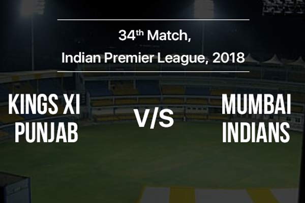 Kings XI Punjab v Mumbai Indians